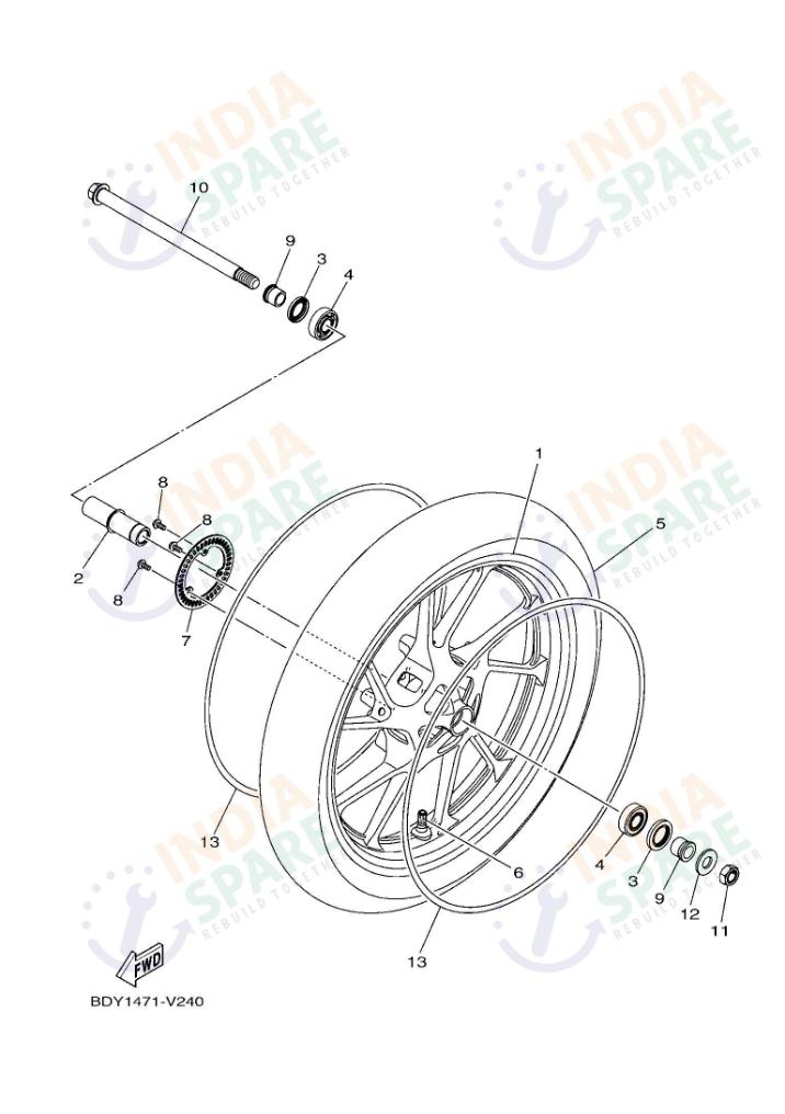 FRONT WHEEL